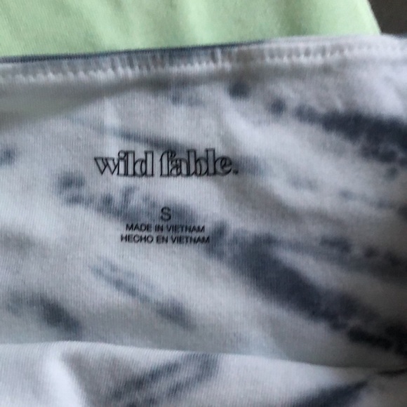 Wild Fable crop tops neon & tie die - Picture 3 of 5